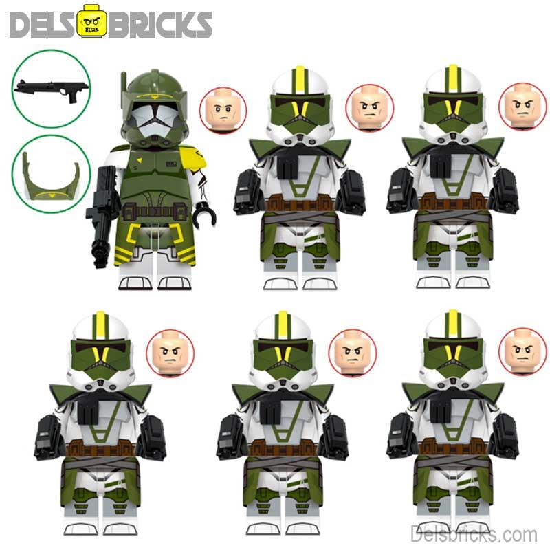 Doom's unit Doomsday Squd Set of 6 Lego Star Wars Minifigures custom toys