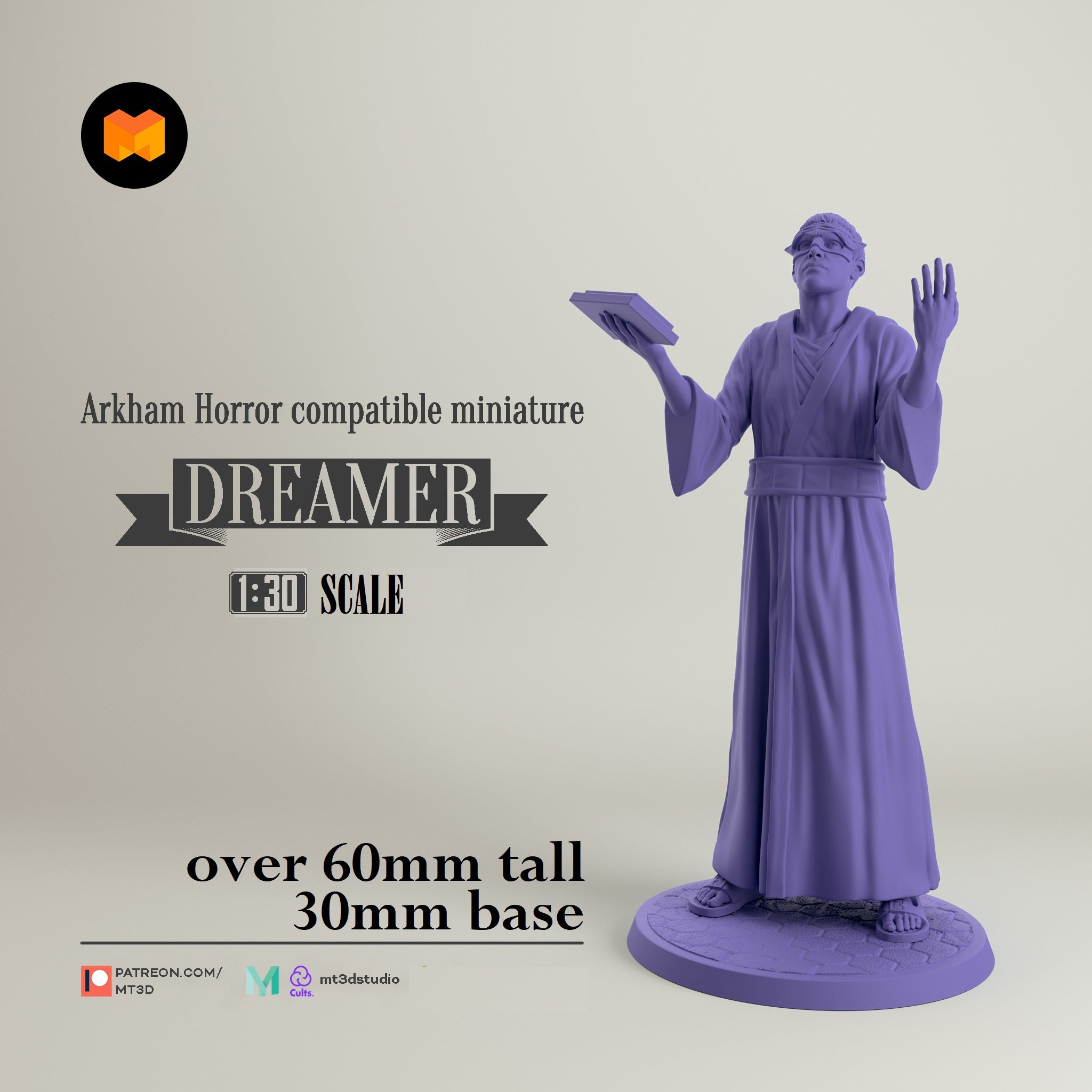 Arkham Compatible Investigator: The Dreamer (Luke Robinson)