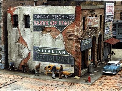 Downtown Deco 1031 HO Scale Blair Avenue Part Two -- Kit