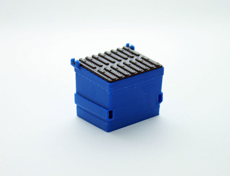 3D To Scale 64-230-BL 1/64 Scale Trash Dumpster - Blue