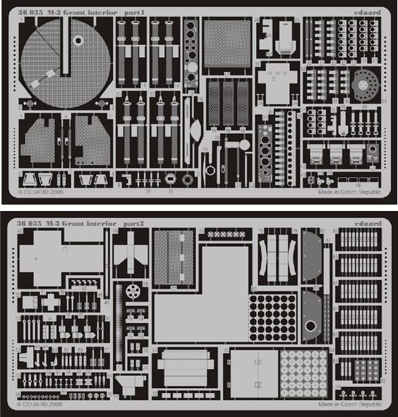 Eduard 36035 1/35 Armor- M3 Grant Interior for ACY