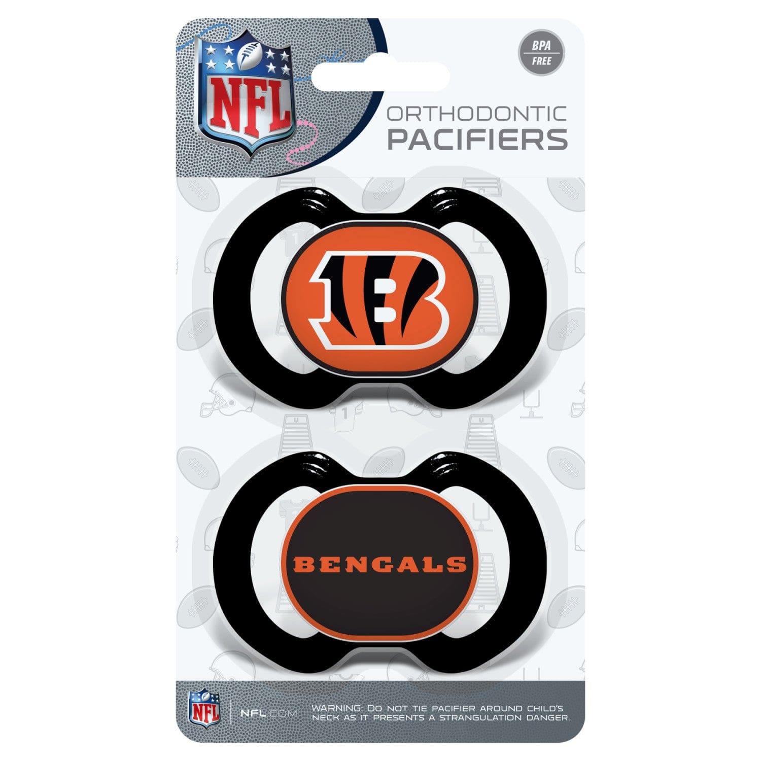 Cincinnati Bengals - Pacifier 2-Pack