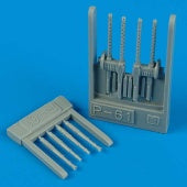 Quickboost 48100 1/48 P61B Gun Barrels for RMX (4)