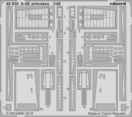 Eduard 48939 1/48 Aircraft- A4E Airbrakes for HBO