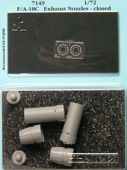Aires 7149 1/72 F/A18C Exhaust Nozzles Closed For FJM