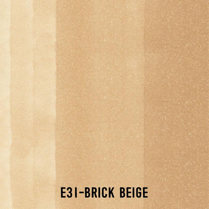 COPIC Sketch Marker E31 Brick Beige