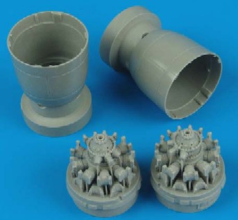 Quickboost 72133 1/72 F7F Cowlings & Engines for RMX