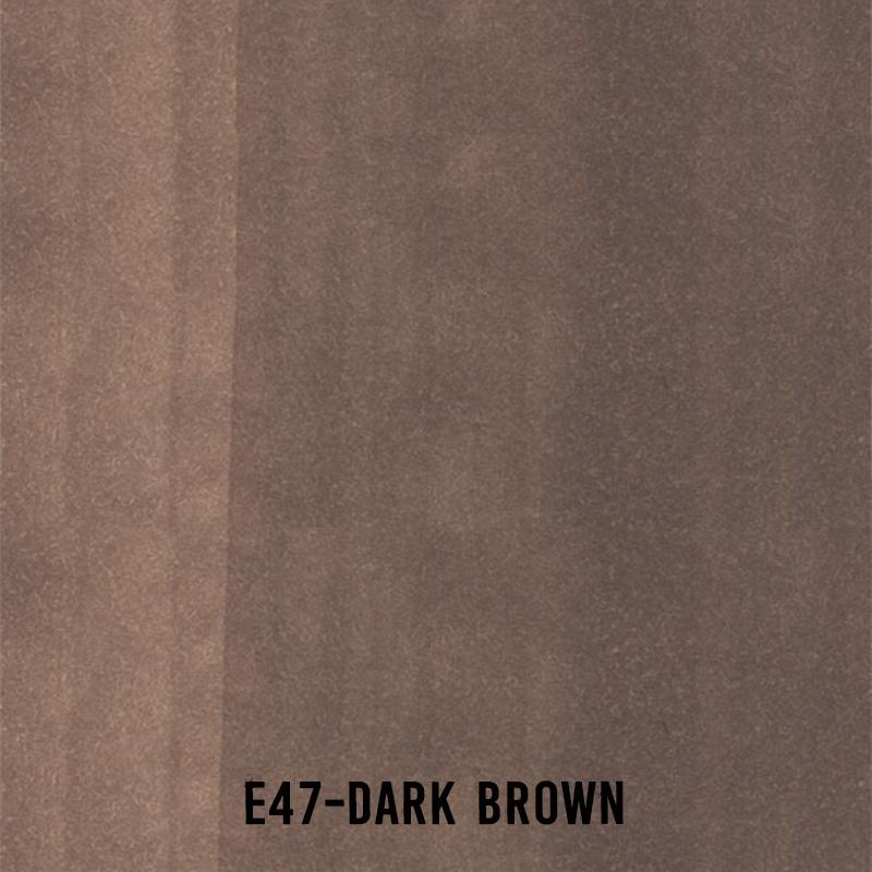 COPIC Sketch Marker E47 Dark Brown