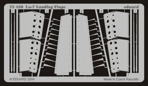 Eduard 72430 1/72 Aircraft- La7 Landing Flaps for EDU