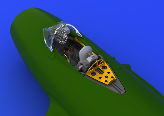 Eduard 672024 1/72 Aircraft- MiG15bis Cockpit for EDU (Photo-Etch & Resin)