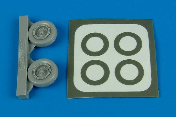 Aires 7221 1/72 A1H Wheels & Paint Masks For HSG