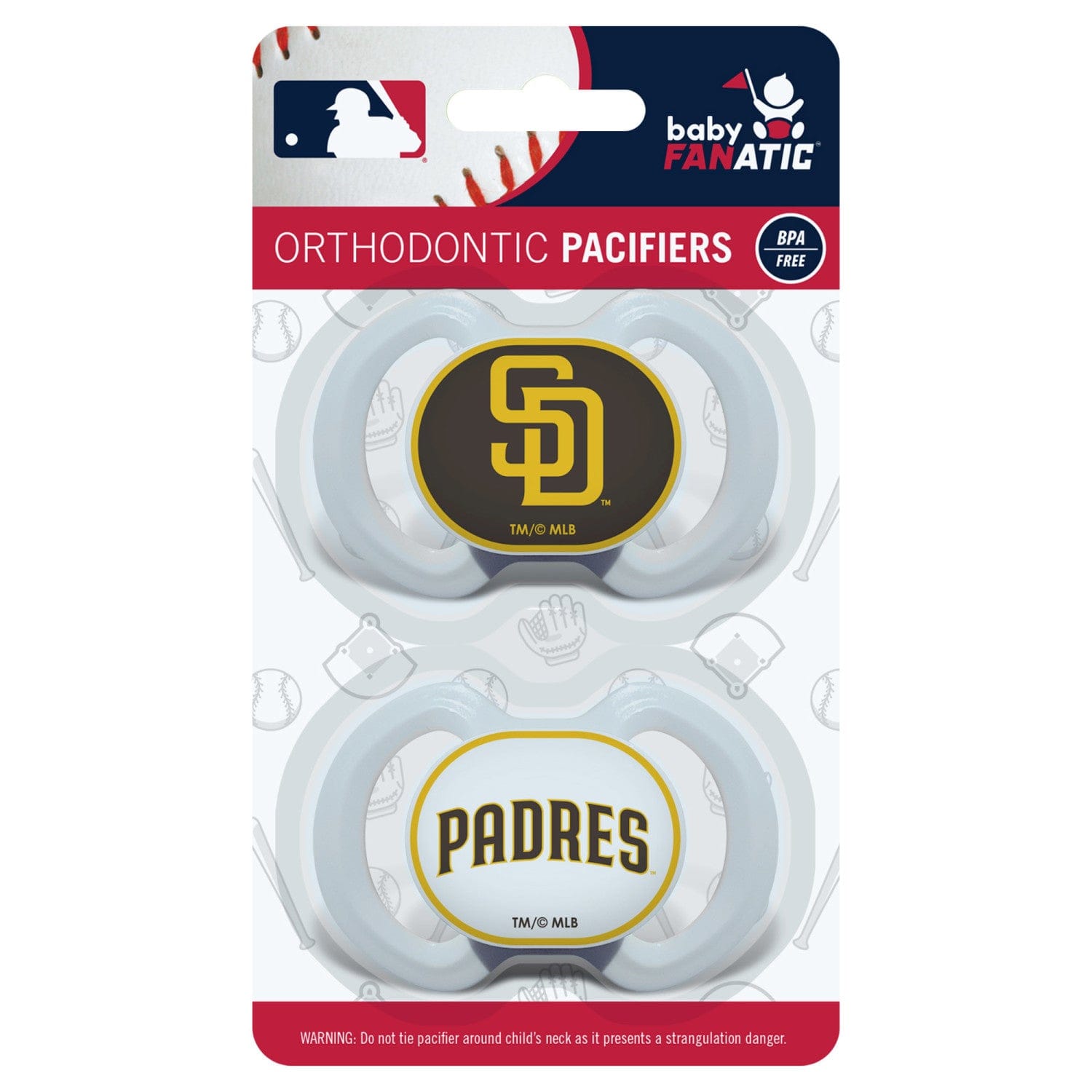 San Diego Padres - Pacifier 2-Pack