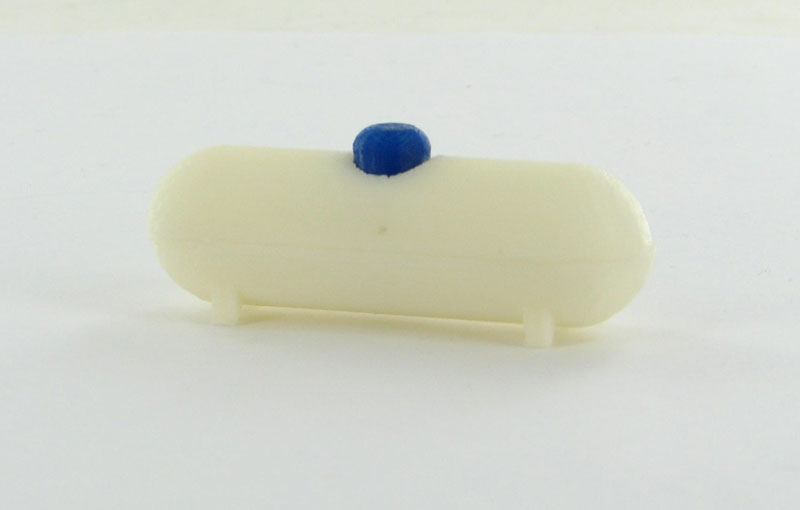3D To Scale 64-320-WT 1/64 Scale Liquid Petroleum Propane Tank
