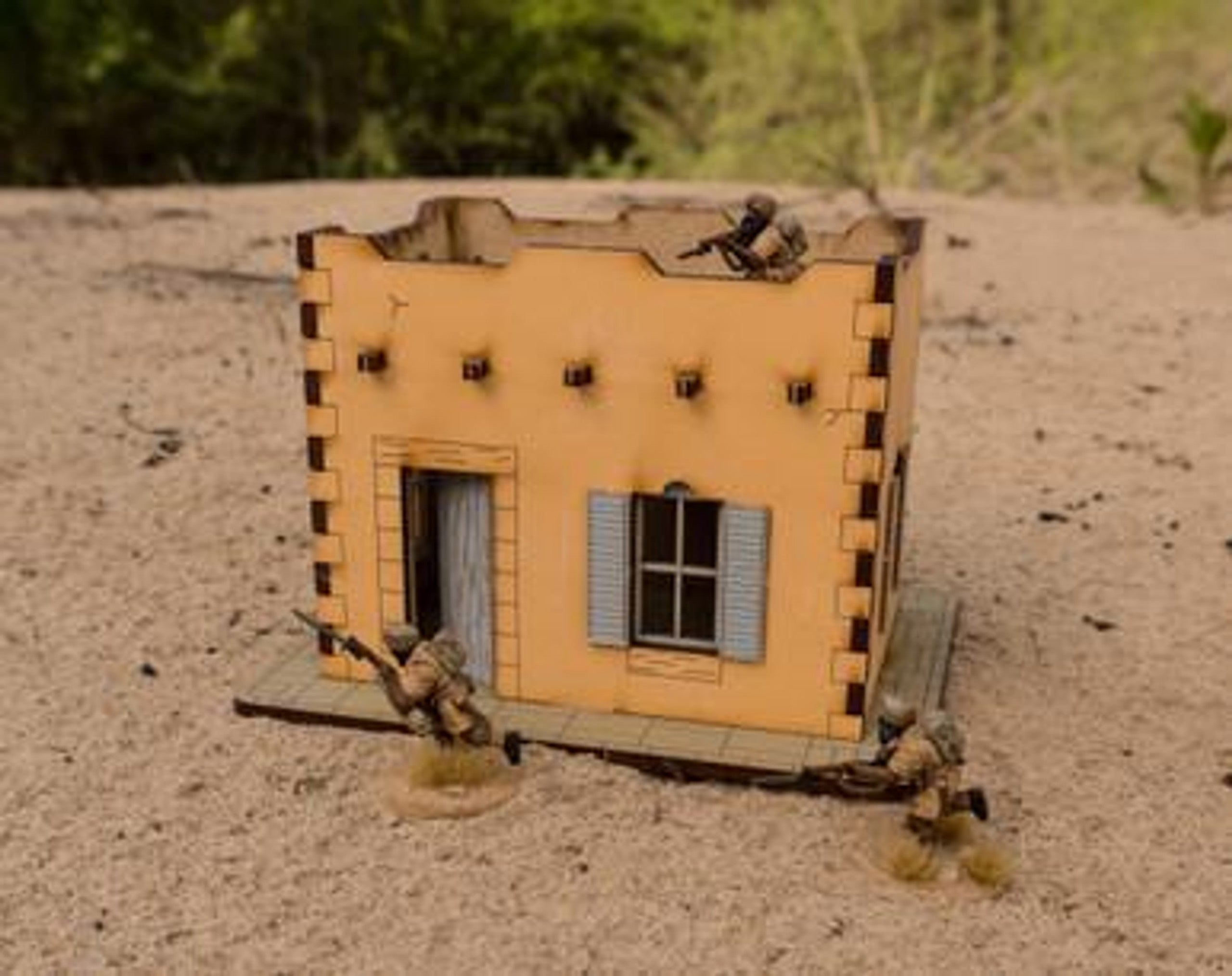 Pre-Painted 28mm Middle Eastern Building - 28MPNT090