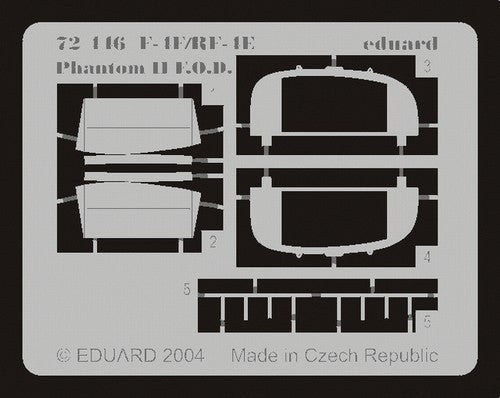 Eduard 72446 1/72 Aircraft- F4F/RF4E F.O.D. for RVL