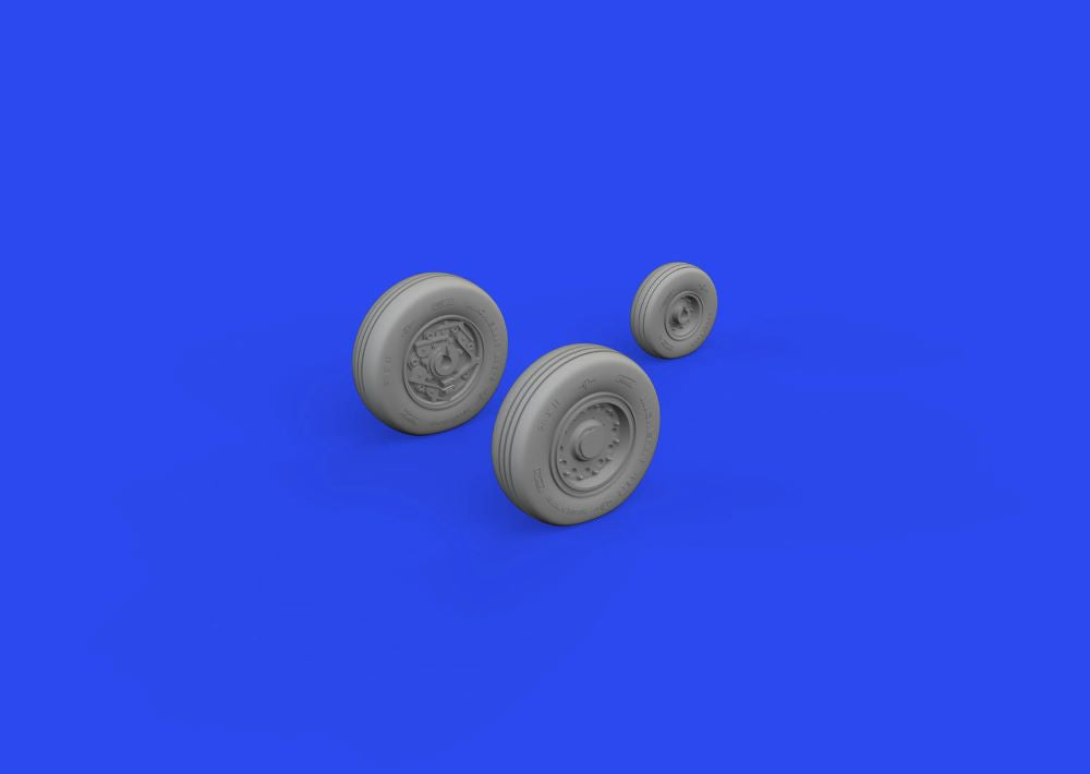 Eduard 648923 1/48 Aircraft- A10C Wheels for ACY (Mask & Resin)