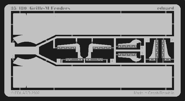 Eduard 35480 1/35 Armor- Grille M Fenders for ALN