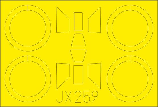 Eduard JX259 1/32 Mask Aircraft- PZL P11c for IBG