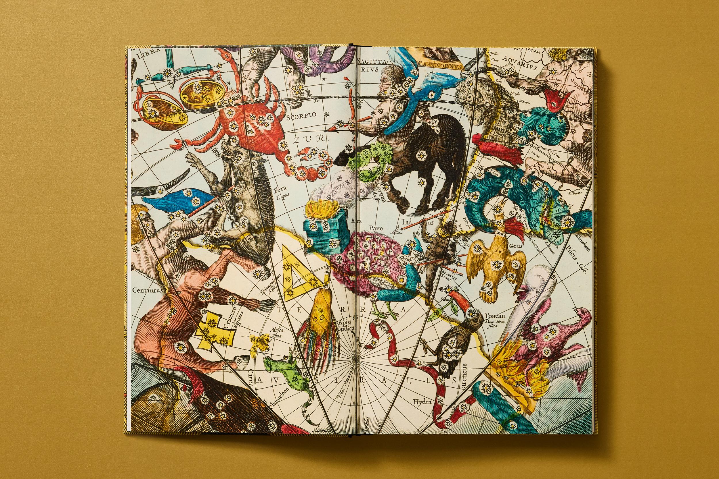 Cellarius Atlas (German, French, English)