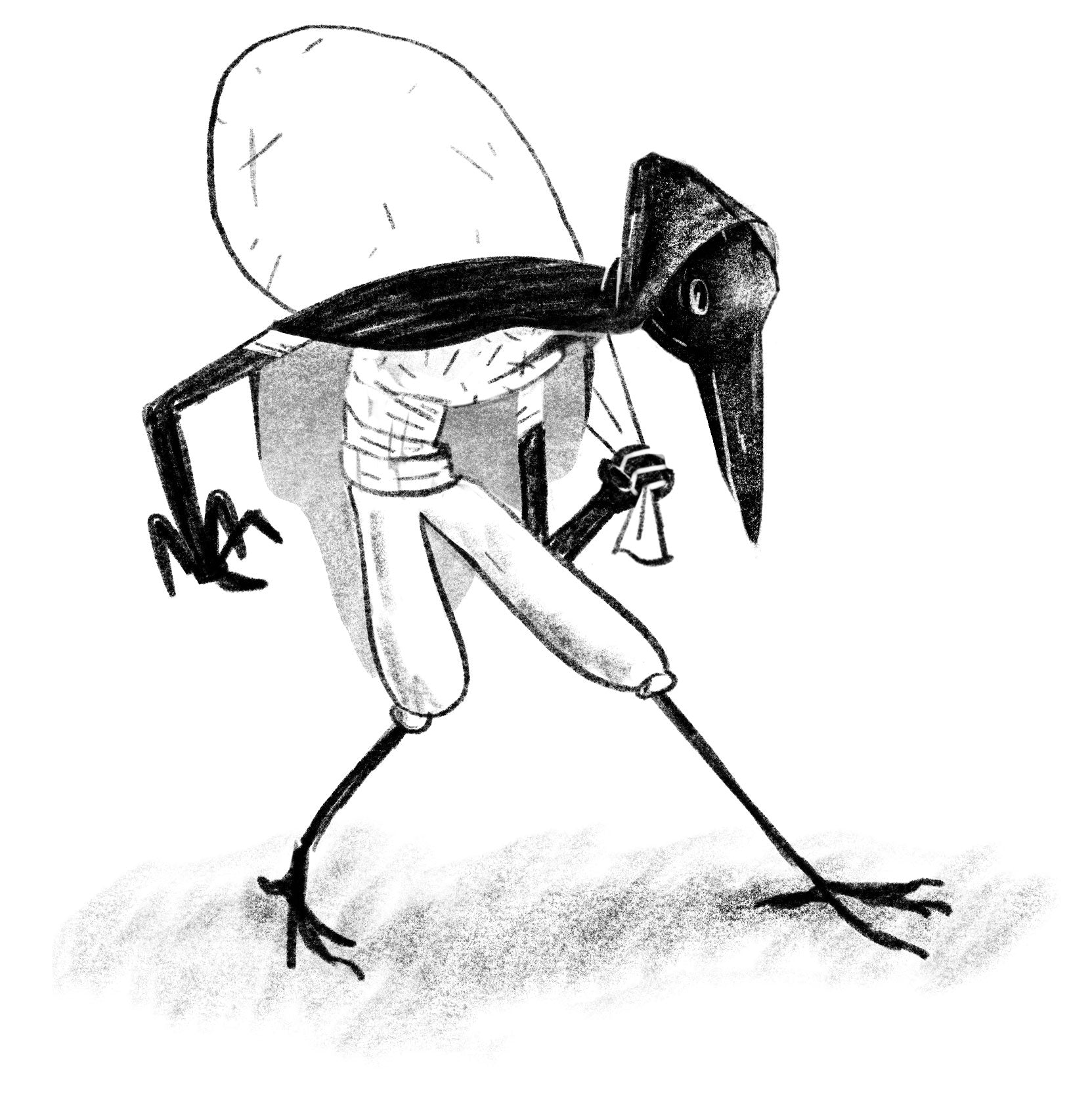 Beak, Feather, & Bone - Roleplaying Map-Labeling Game