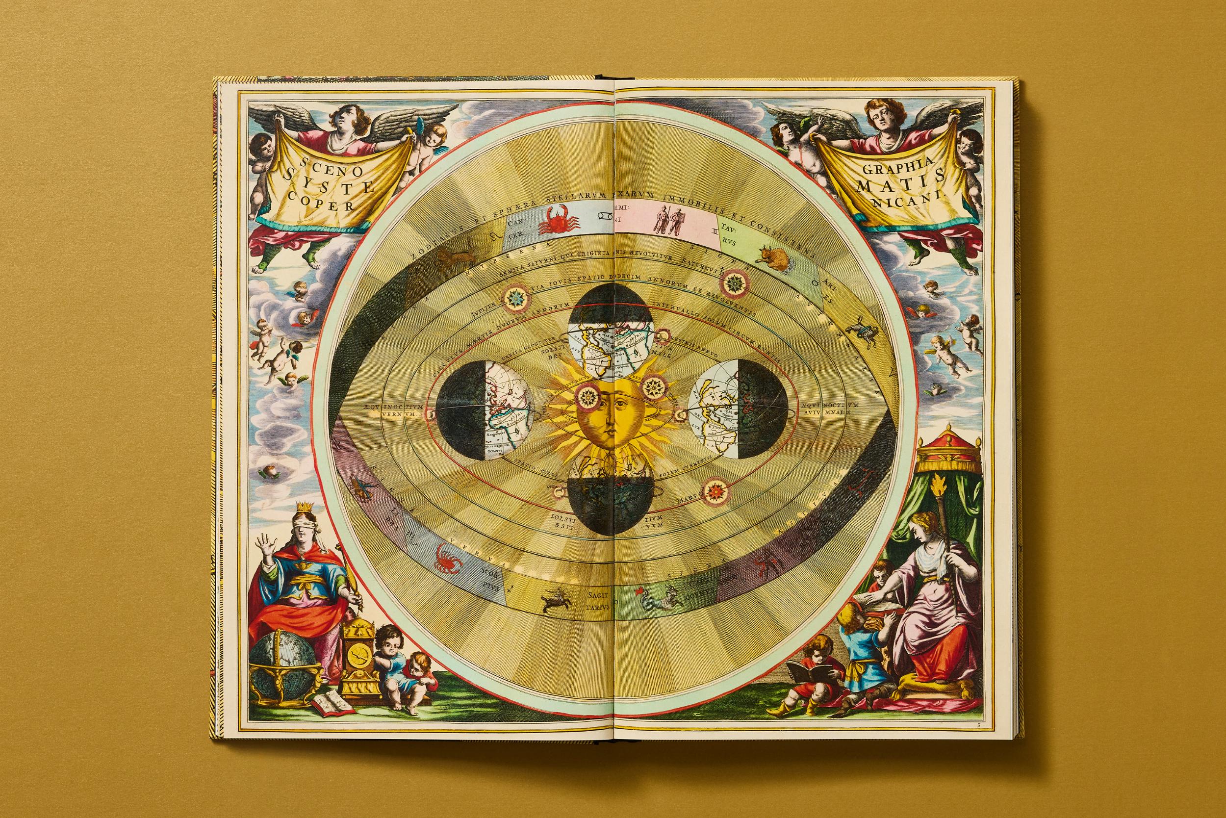 Cellarius Atlas (German, French, English)