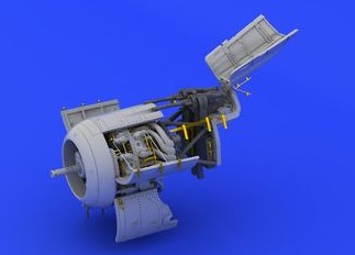 Eduard 672088 1/72 Aircraft- Fw190A8 Engine & Fuselage Guns for EDU (Photo-Etch