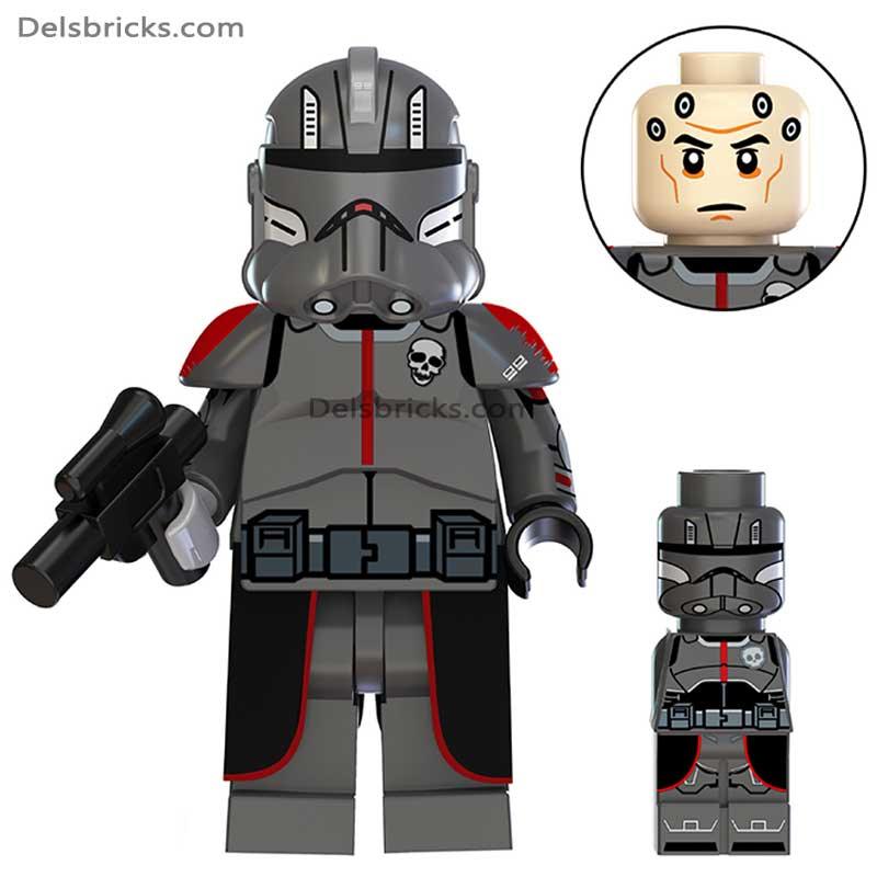 Echo - The bad Batch Star wars Lego Minifigures Custom Toys 2