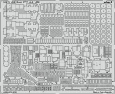 Eduard 53275 1/350 Ship- USS Intrepid CV11 Part 4 for TSM (D)