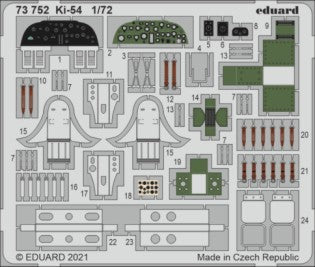 Eduard 73752 1/72 Aircraft- Ki54 for SHY (Painted)(D)