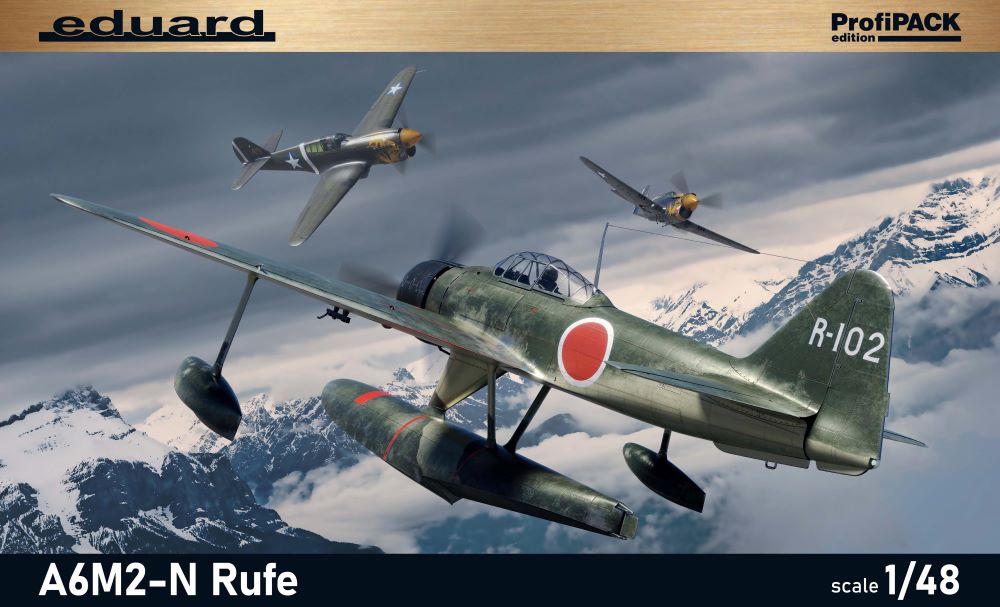 Eduard 82219 1/48 A6M2N Rufe Japanese Fighter Floatplane (Profi-Pack Plastic Kit)