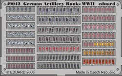 Eduard 49042 1/48 Aircraft- German Artillery Ranks WWII (Painted) (D)