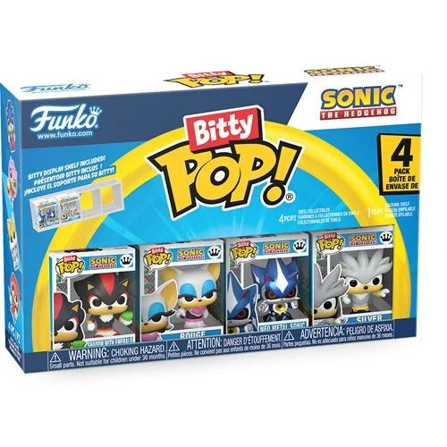 Funko Bitty Pop! Sonic the Hedgehog Mini-Figure 4-Pack - Select Figure(s)