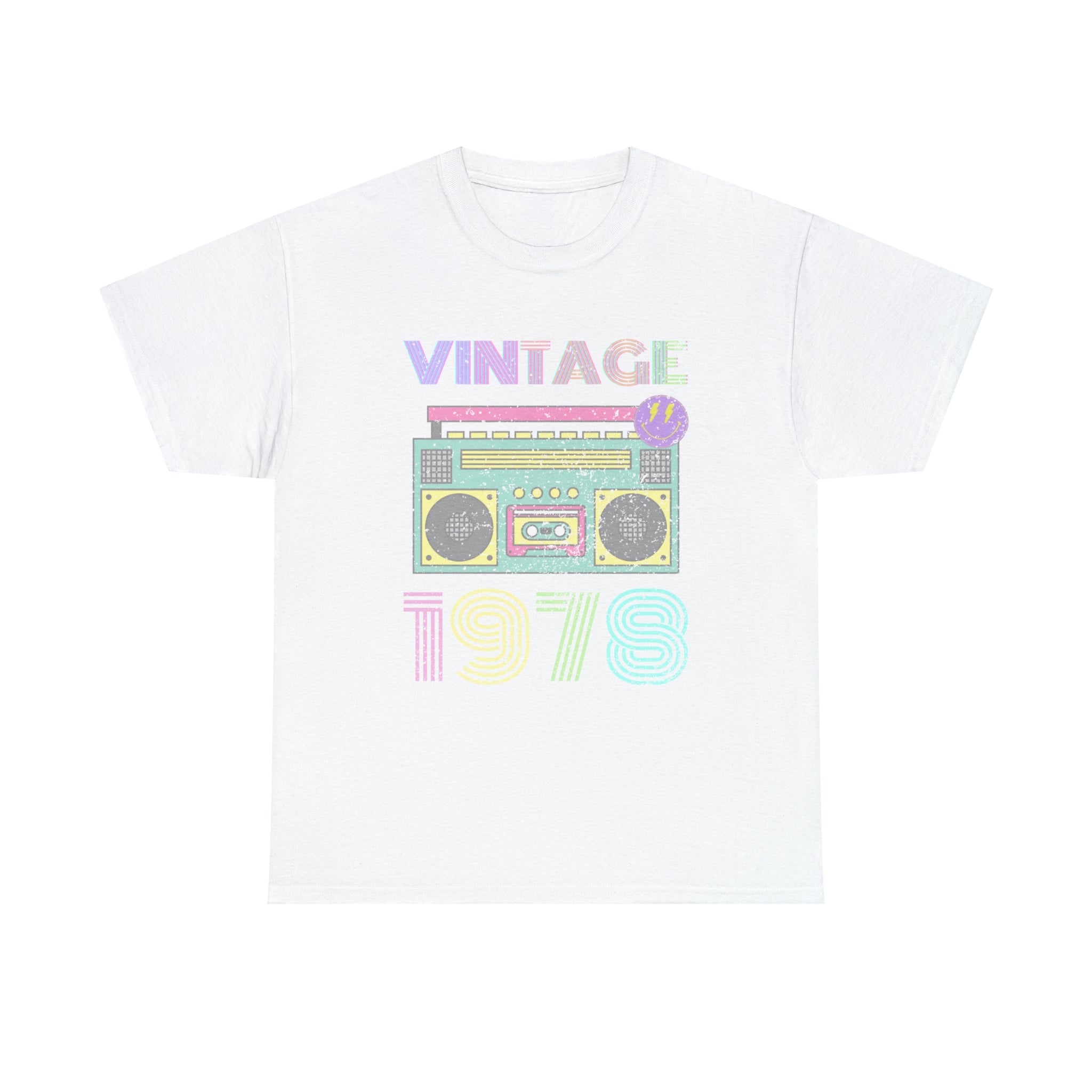 Mens Vintage 1978 Theme T-Shirt