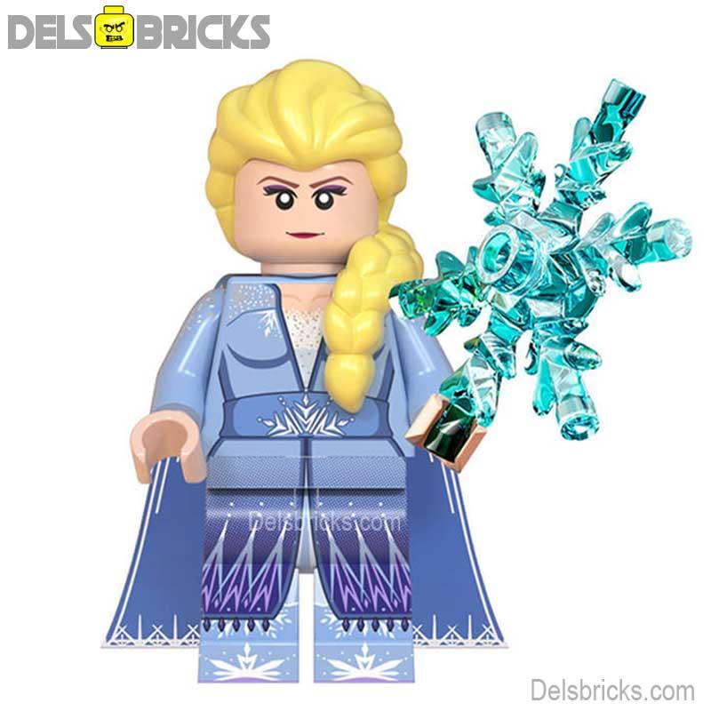 Elsa from Frozen Disney Lego Minifigures Custom Toys 2