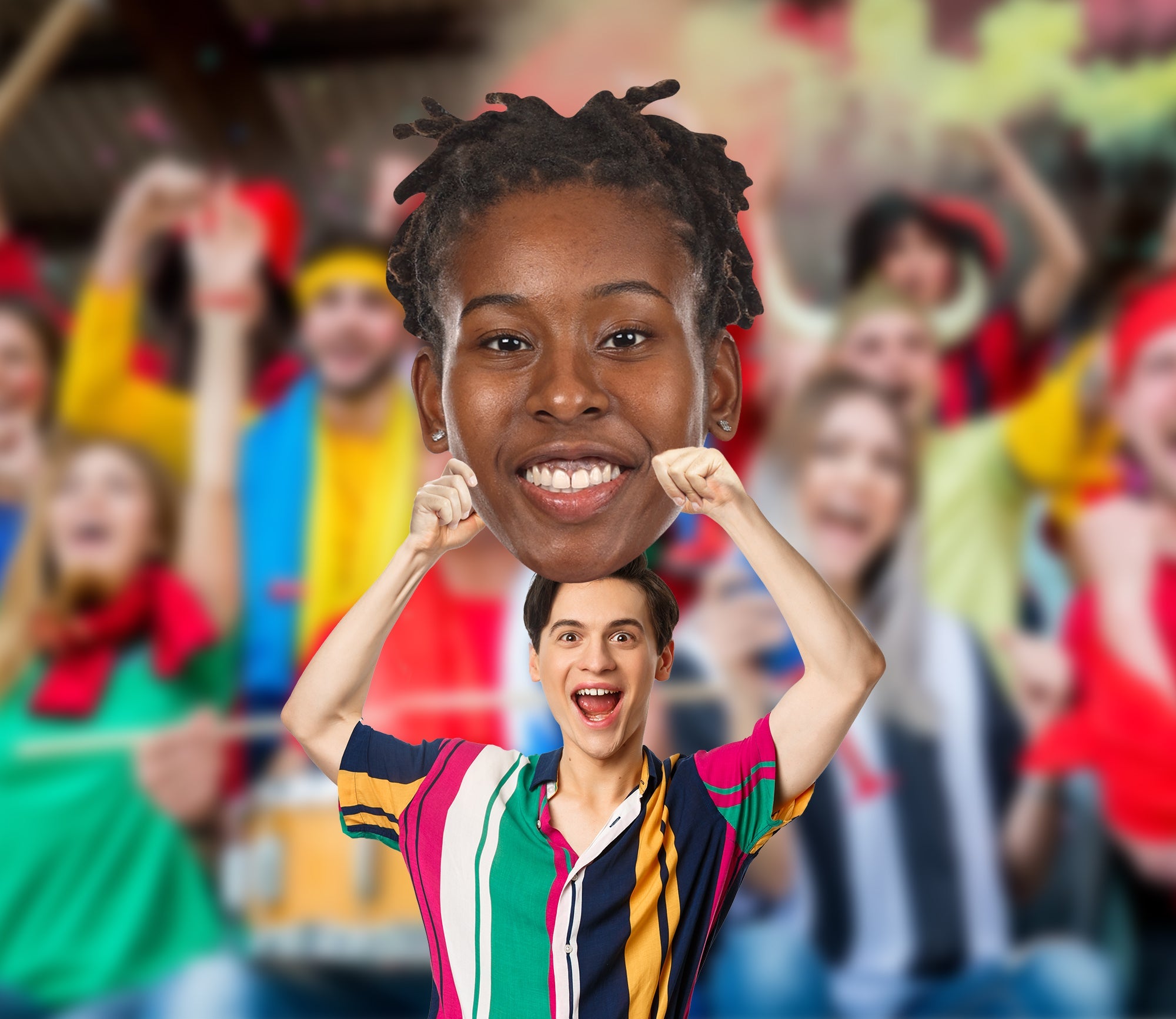 Ariel Atkins - Big Head - Official WNBA - Chicago Sky - Foam Core Cutout