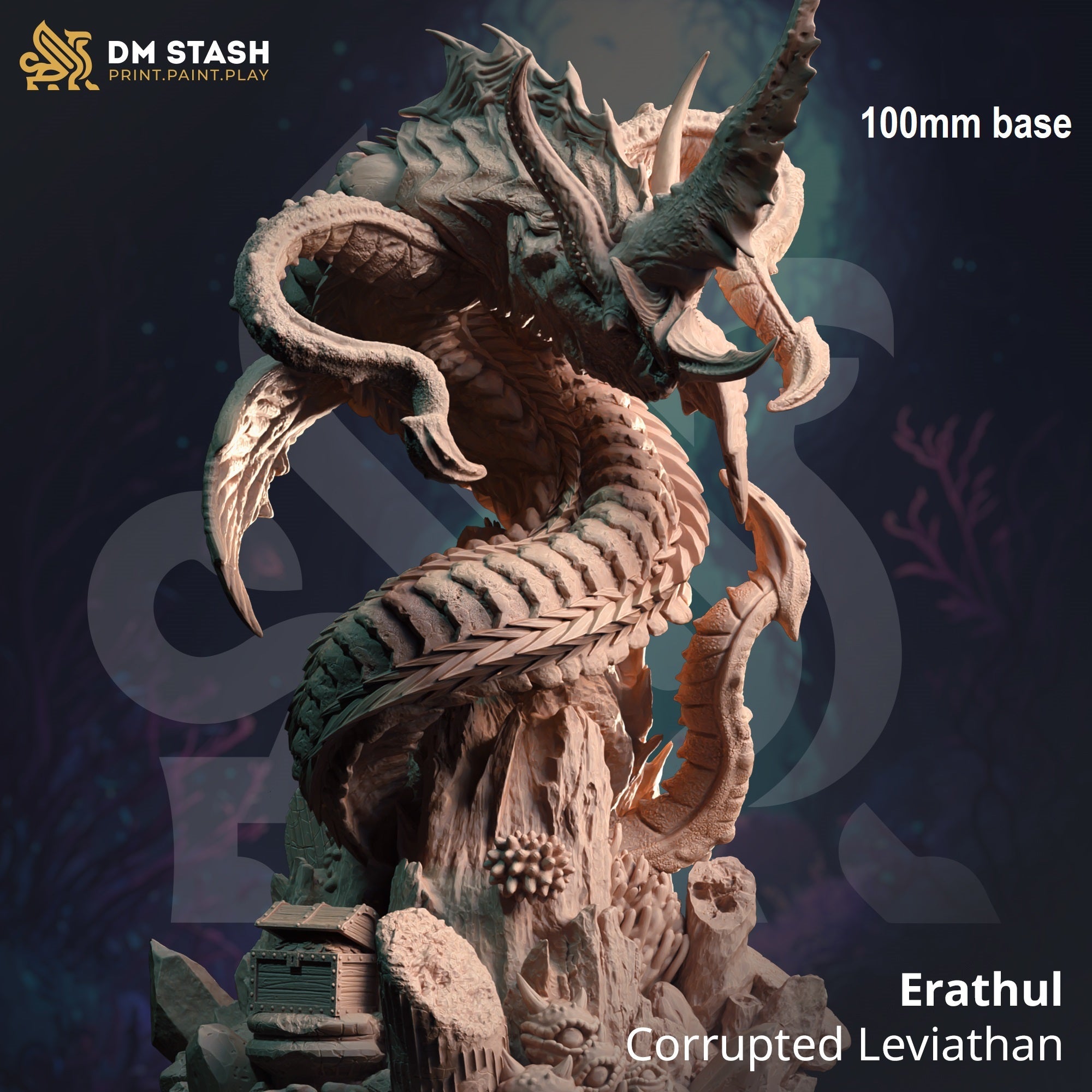 Erathul, Corrupted Leviathan (Deep Sea Horror)