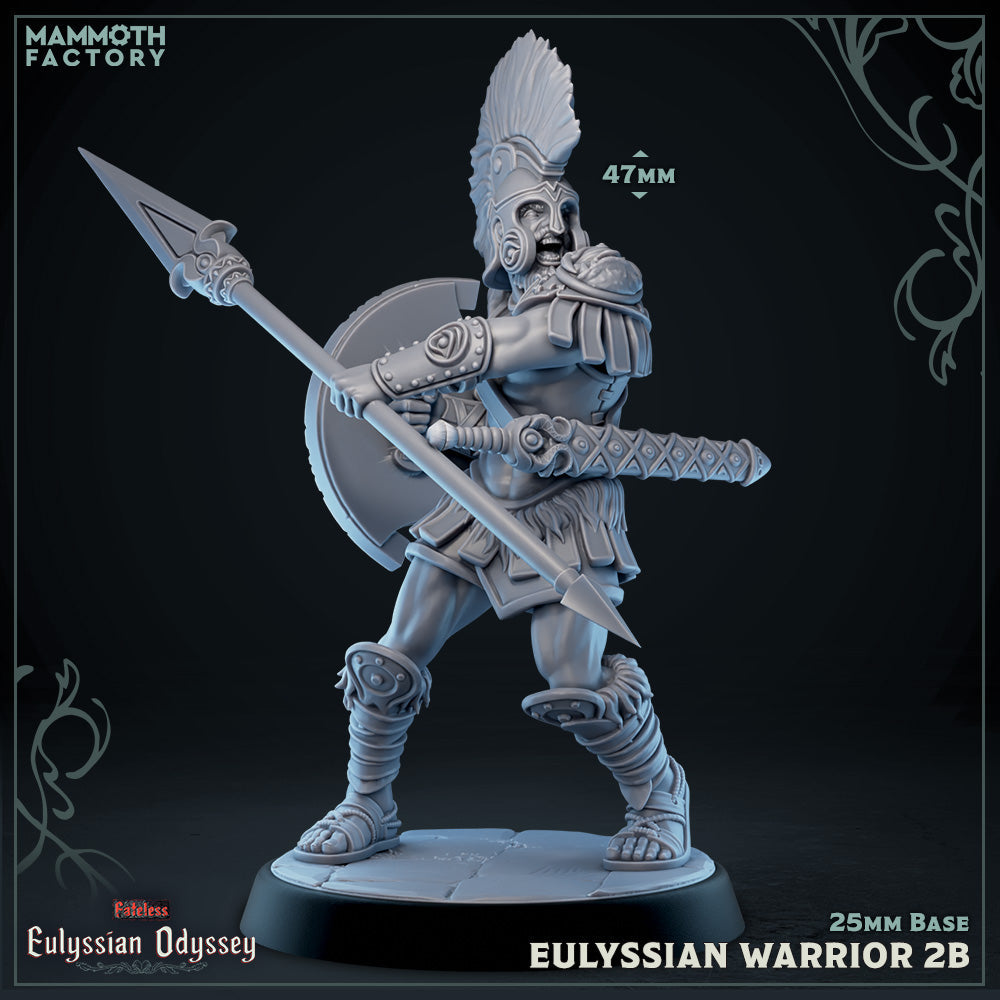 Eulyssian Warrior: Sculpt 2 (Ancient Greek Solder)