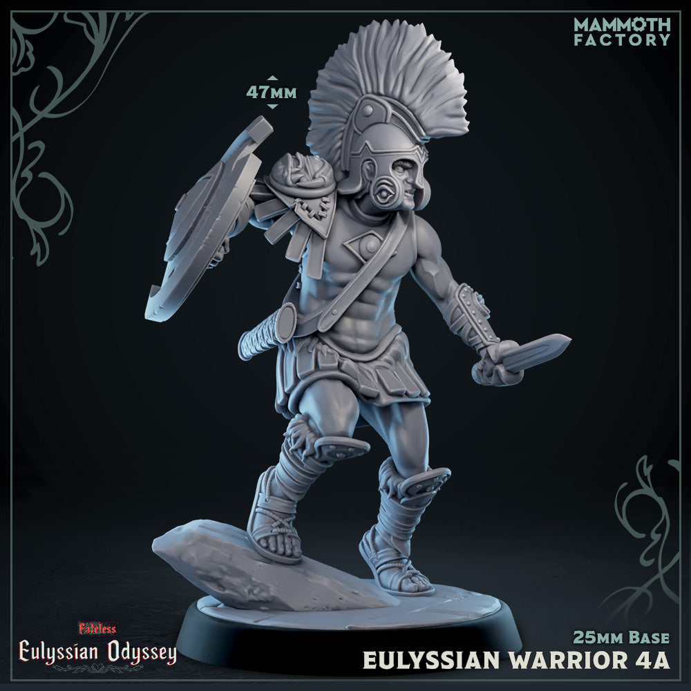 Eulyssian Warrior: Sculpt 4 (Ancient Greek Solder)