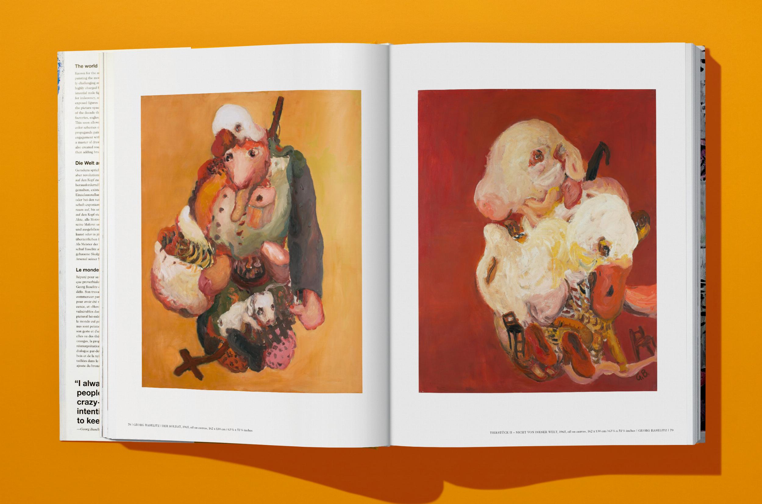 Georg Baselitz (German, French, English)