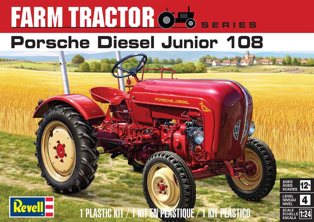 Revell 4485 1/24 Porsche Diesel Junior 108 Farm Tractor