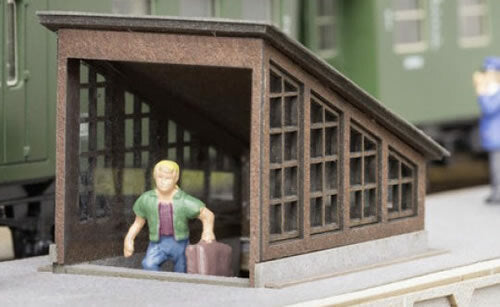 Noch 14312 HO Scale Underpass Stairway Entrance -- Kit
