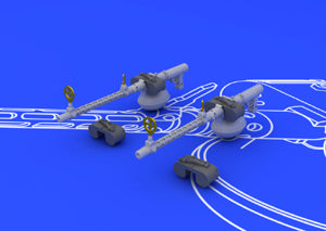Eduard 672017 1/72 Aircraft- MG15 Guns (Photo-Etch & Resin)