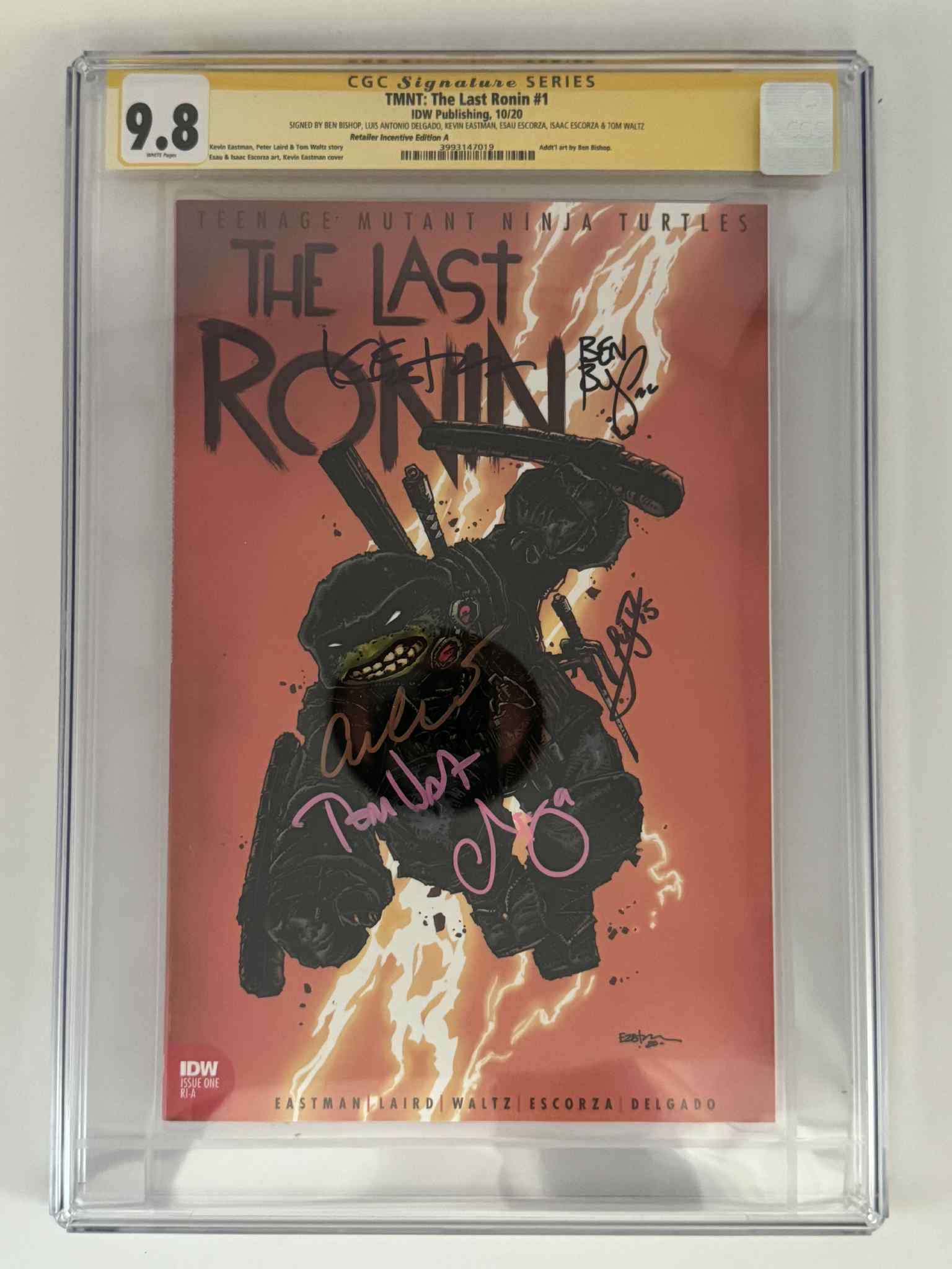 Signed by Ben Bishop | Luis Antonio Delgado | Kevin Eastman | Esau Es