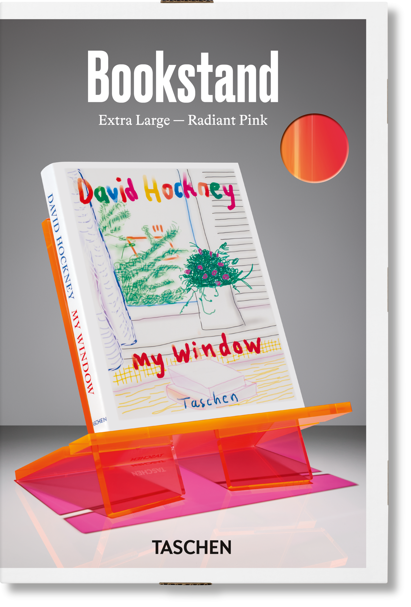 Bookstand. Extra-Large. Radiant Pink