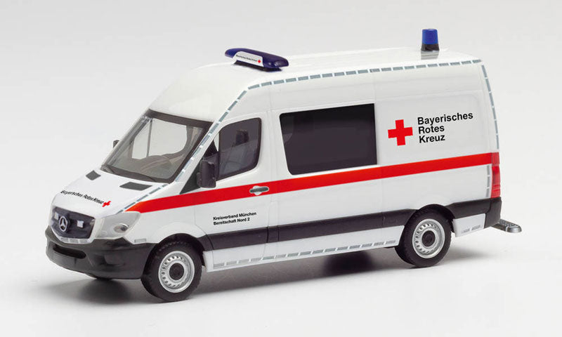 Herpa 95631 1/87 Scale Bavarian Red Cross Brk Munich