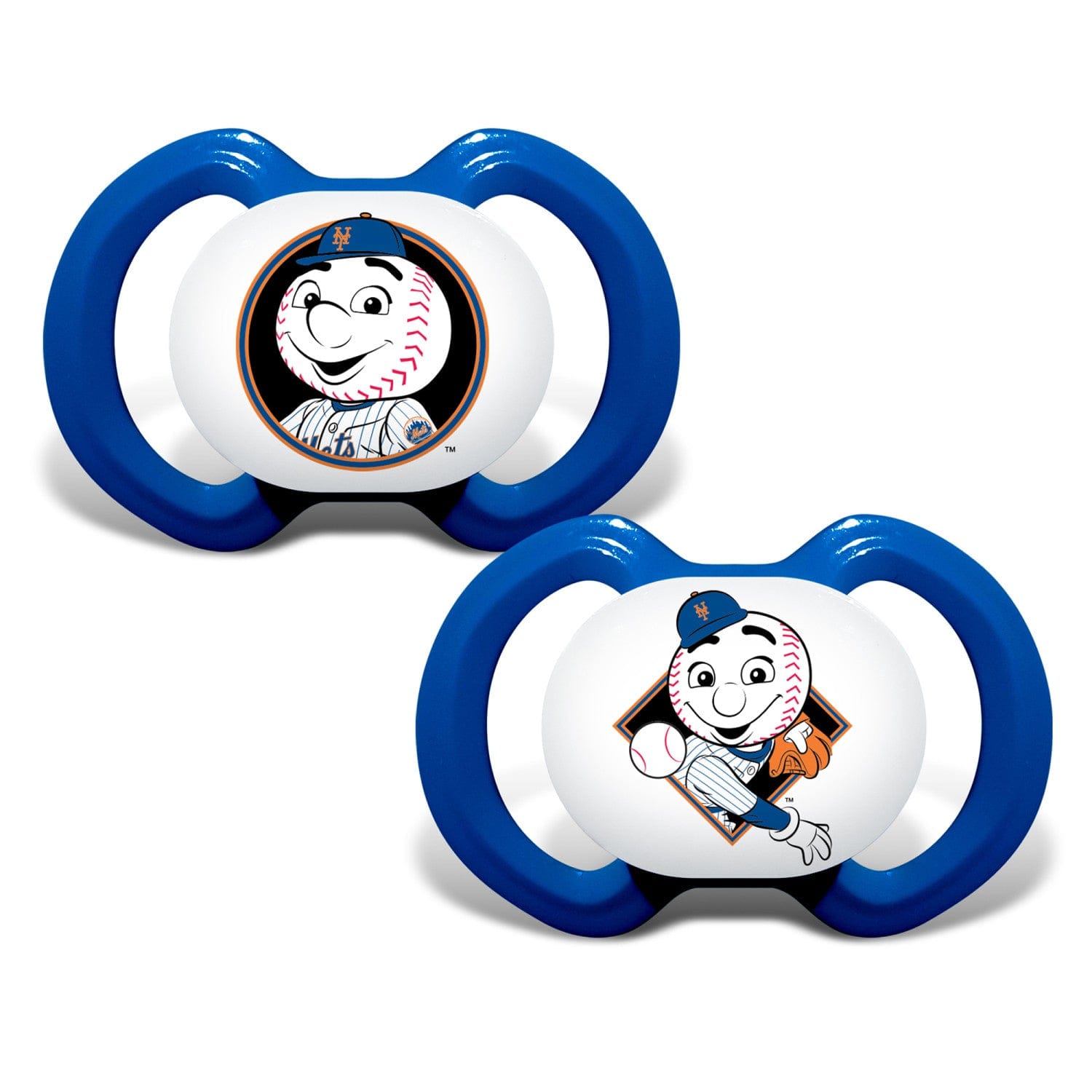 New York Mets - Mr. Met Pacifier 2-Pack