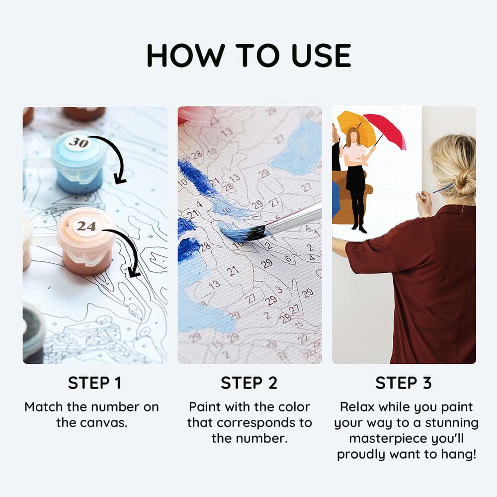 Friends - Paint By Numbers Kit