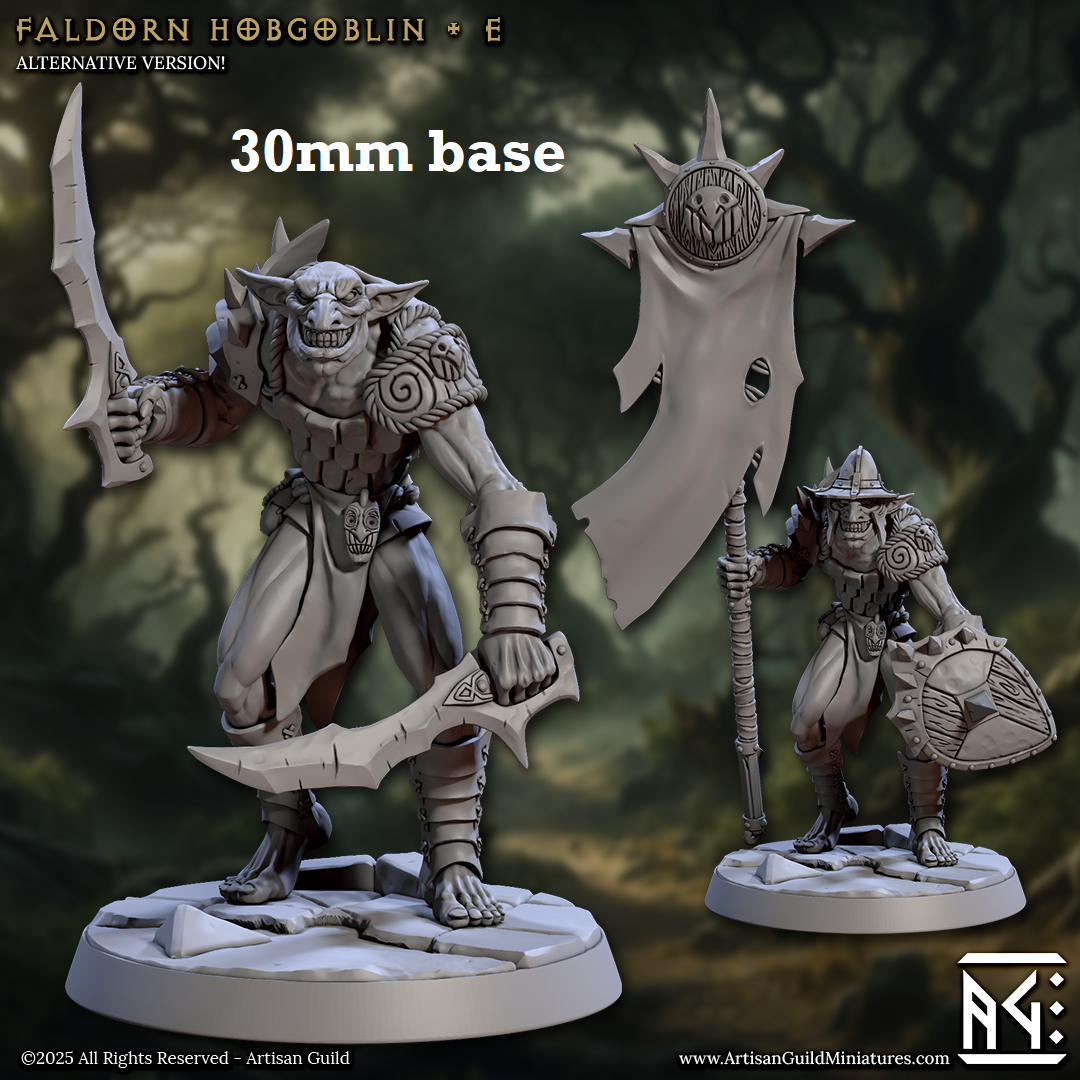 Faldorn Hobgoblin: Sculpt E (Male Hobgoblin Soldier)
