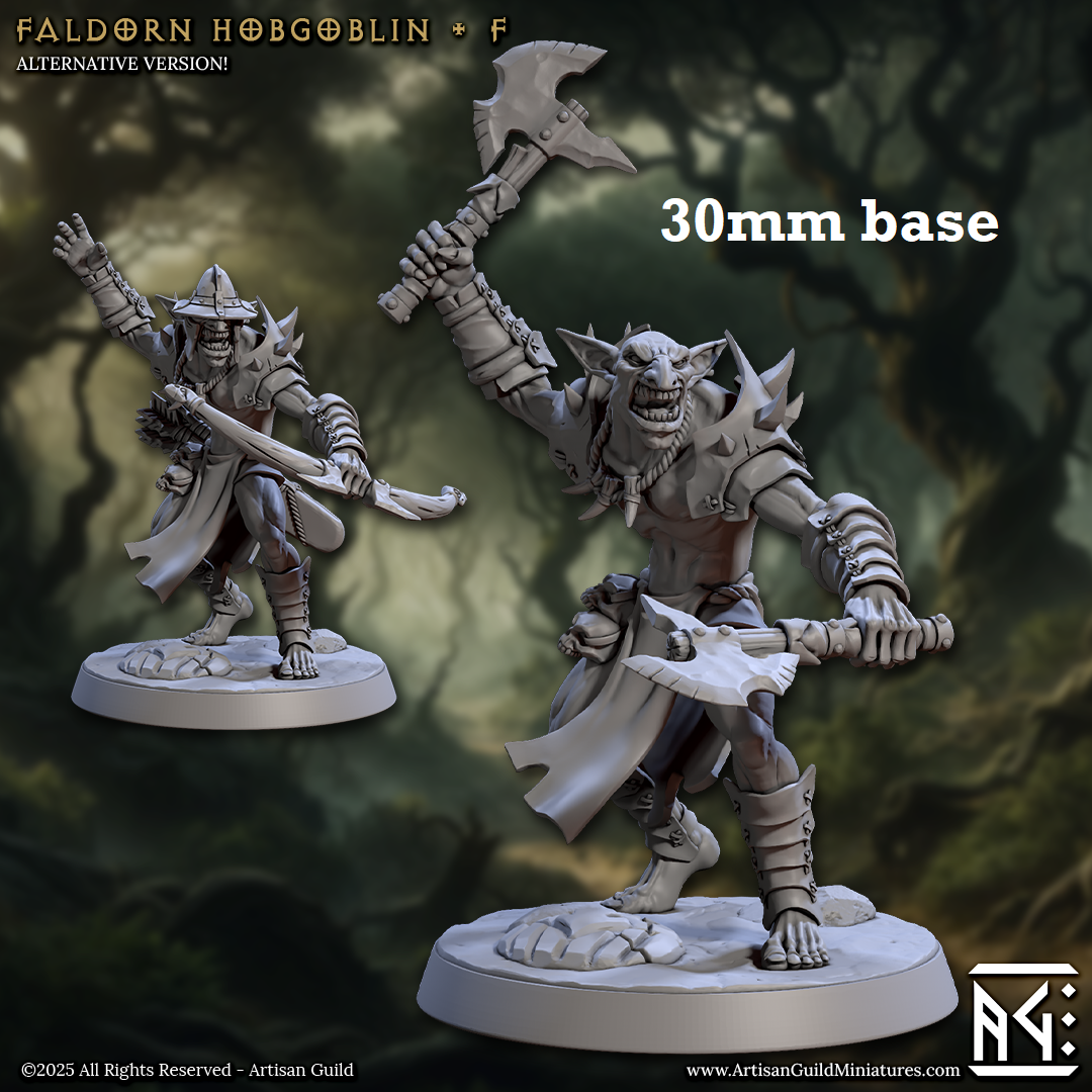 Faldorn Hobgoblin: Sculpt F (Male Hobgoblin Soldier)