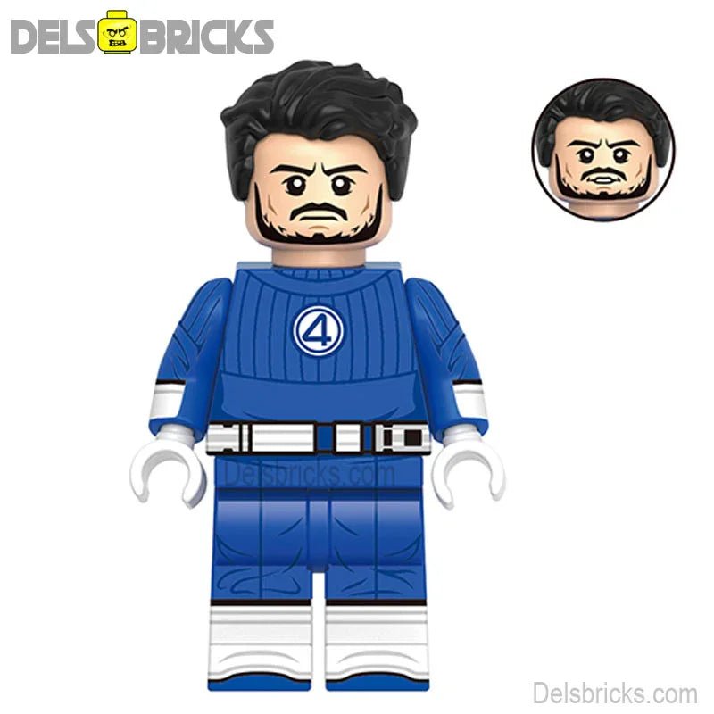 Fantastic Four Reed Richards Lego Minifigures Custom Toys 1